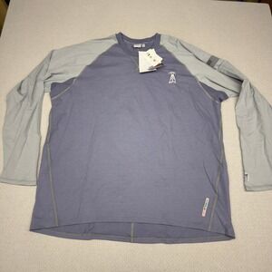 New Tyndale Versa FR Shirt Mens 2XL Blue Grey Flame Resistant Workwear Made USA